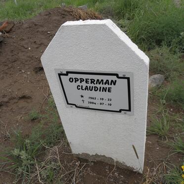 OPPERMAN Claudine 1963-2004