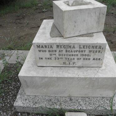 LEICHER Maria Regina -1900