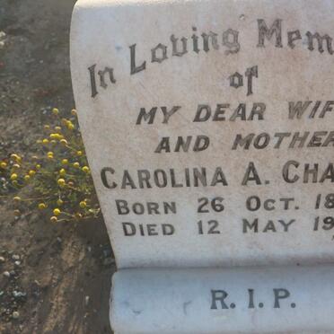 CHARLS Carolina A. 1894-1932