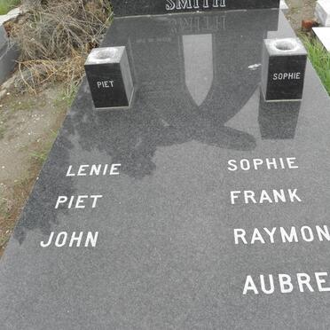 SMITH Piet 1908-2007 &amp; Sophie 1918-1994