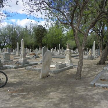 Western Cape, BEAUFORT-WEST, Bird street, Historical cemetery