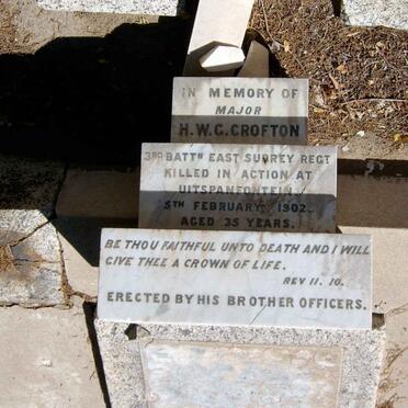 CROFTON H.W.G. -1902