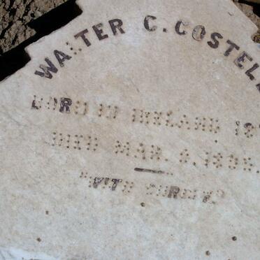 COSTELLO Walter C. 1878-?
