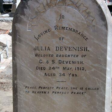 DEVENISH Julia -1912