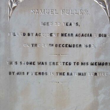 FULLER Samuel -1899