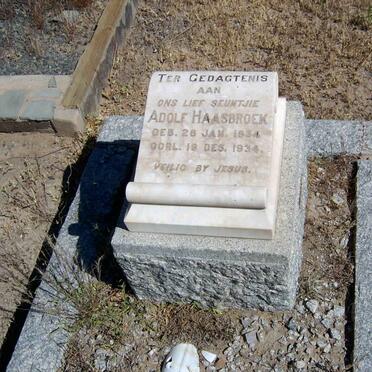 HAASBROEK Adolf 1934-1934