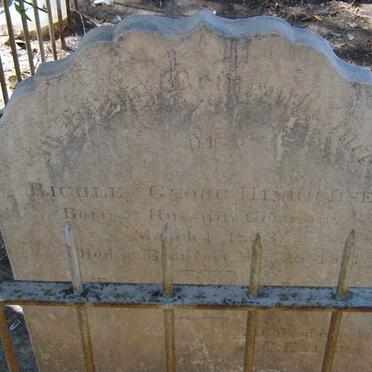 HINRICHSEN Riculer Georg  18?3-18?1