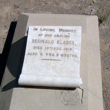 KLARES Reginald -1918