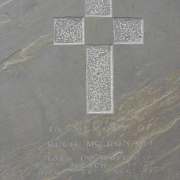 McDONALL Hugh 1836-1874