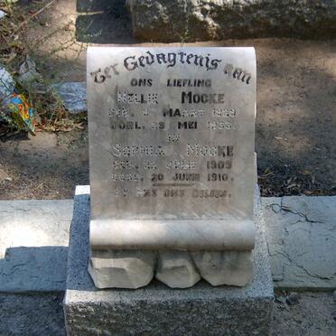 MOCKE Nellie 1929-1933 :: MOCKE Sophia 1909-1910