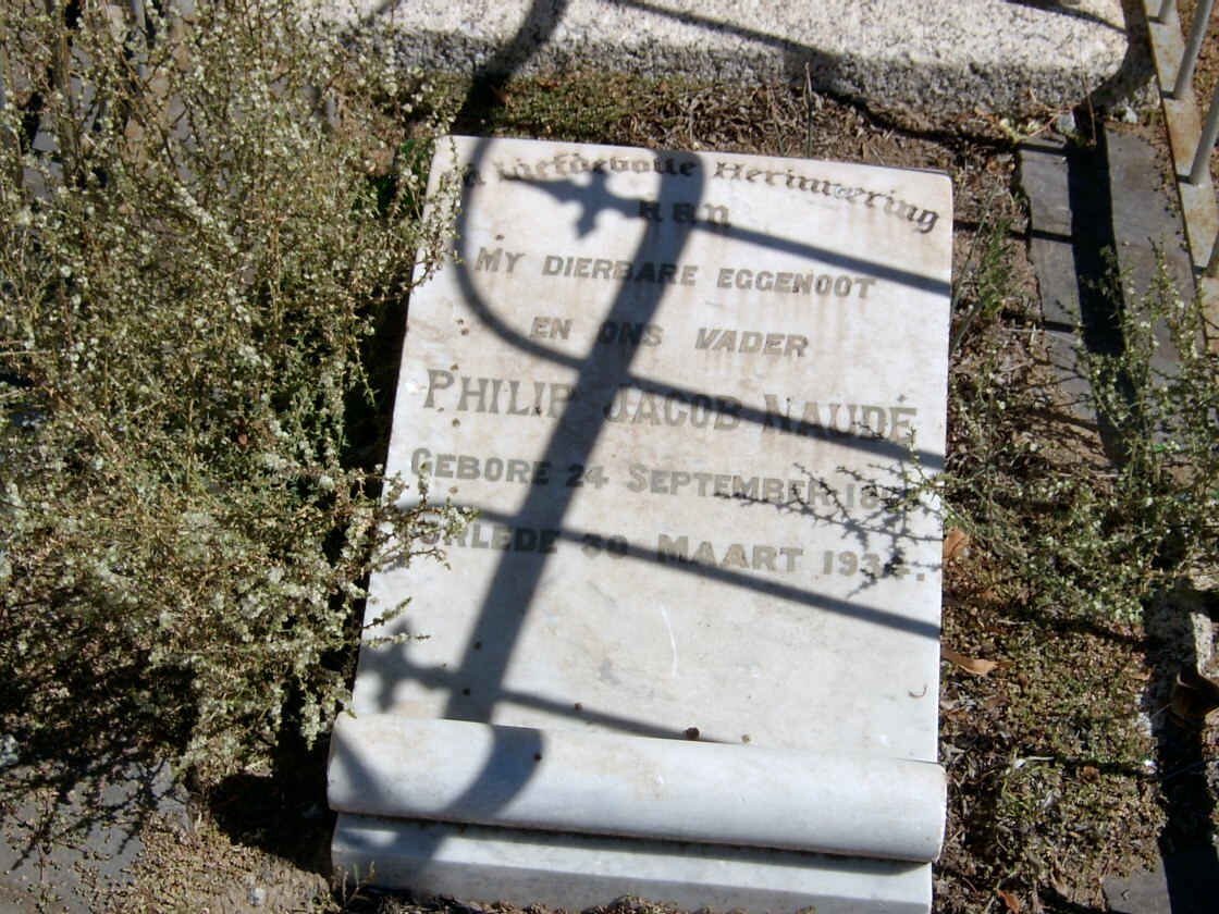 NAUDE Philip Jacob 18??-193?