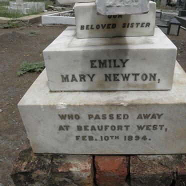 NEWTON Emily Mary -1894