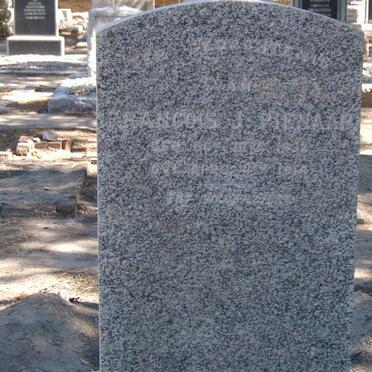 PIENAAR Francois J. 18?7-1914