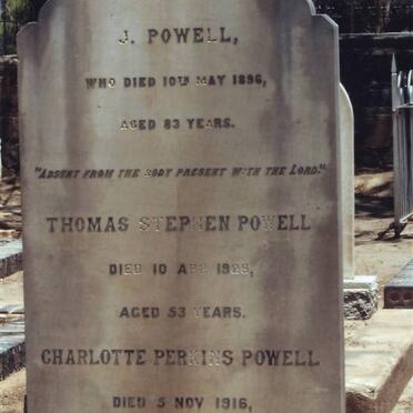 POWELL J. -1896 :: POWELL Thomas Stephen -1906 :: POWELL Charlotte Perkins -1916