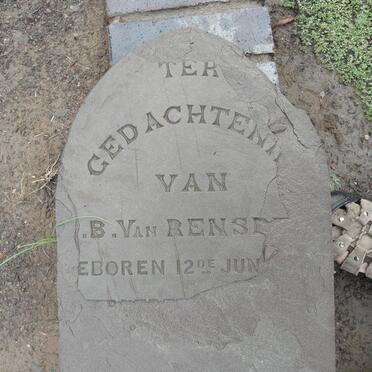 RENSBURG B., van