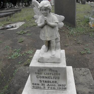 STADLER Cornelius 1937-1938