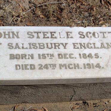 SCOTT John Steele 1845-1914