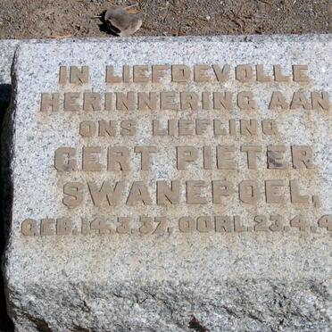 SWANEPOEL Gert Pieter 1937-1940