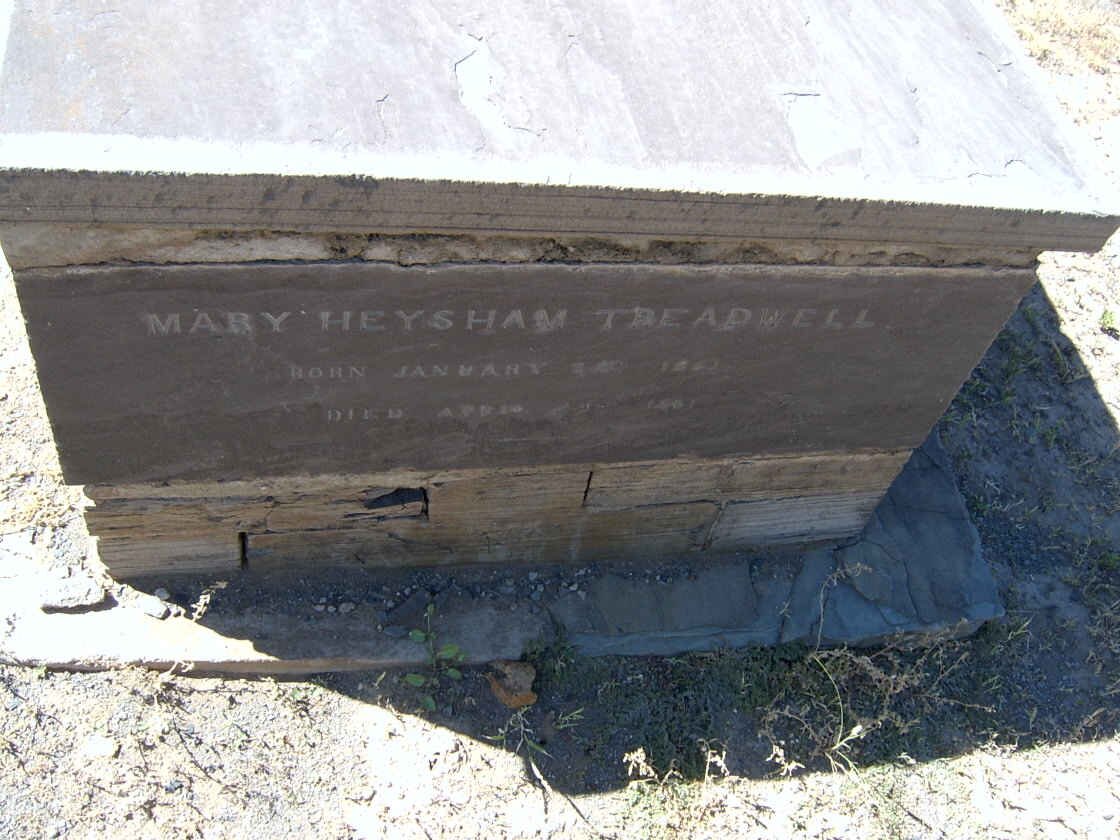 TREADWELL Mary Heysham ??-??
