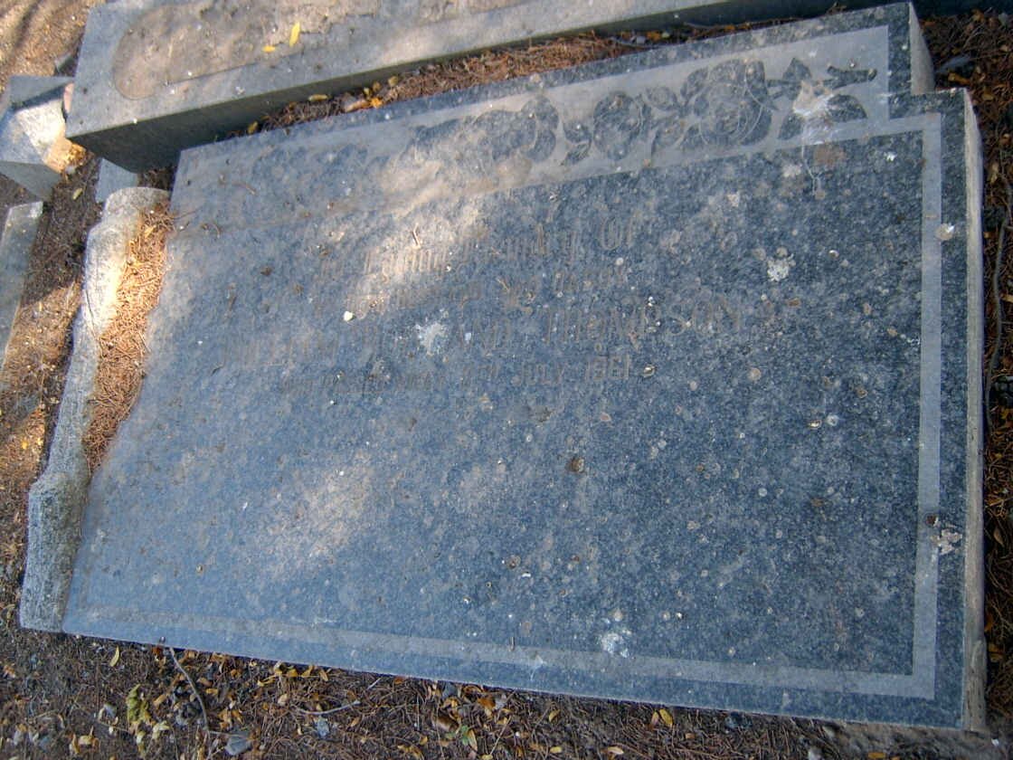 THOMPSON William -1961