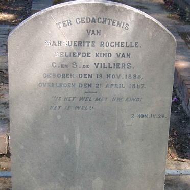 VILLIERS Marguerite Rochelle, de 1885-1887