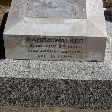 WALKER Harry 1876-1899
