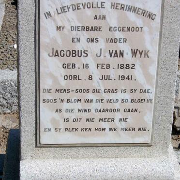 WYK Jacobus J., van 1882-1941