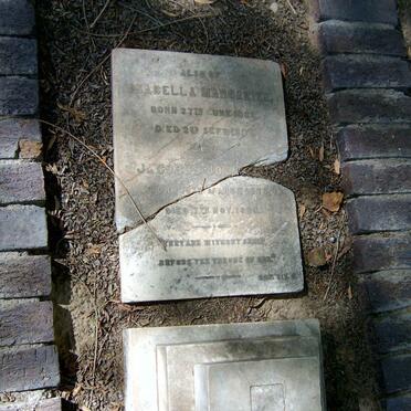 ? Jacobus Johannes 18??-18?? &amp; Isabella Margarita 18??-1881