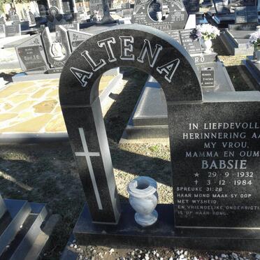 ALTENA Babsie 1932-1984