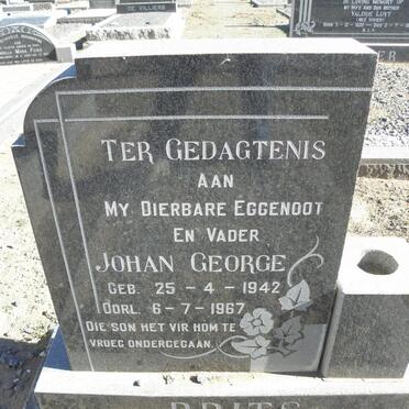 BRITS Johan George 1942-1967