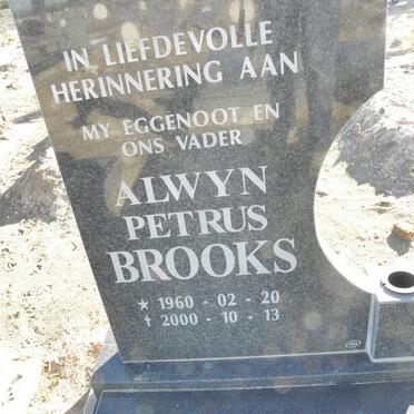 BROOKS Alwyn Petrus 1960-2000