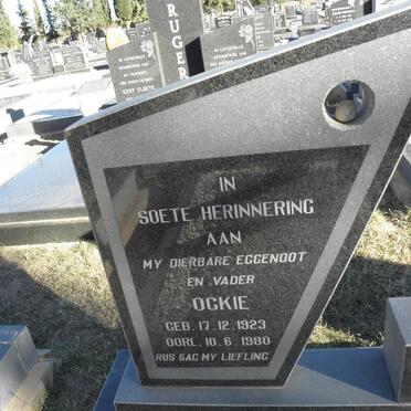 BRITS Ockie 1923-1980