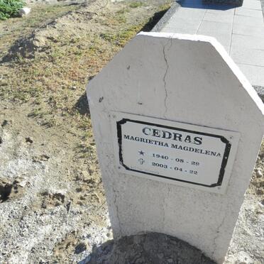 CEDRAS Magrietha Magdelena 1940-2003