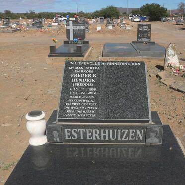 ESTERHUIZEN Frederik Hendrik 1956-2012