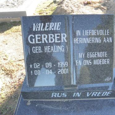 GERBER Valerie nee HEALING 1959-2001