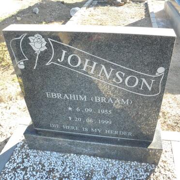 JOHNSON Ebrahim 1955-1999