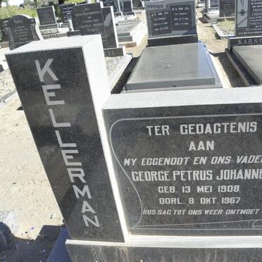 KELLERMAN George Petrus Johannes 1908-1967