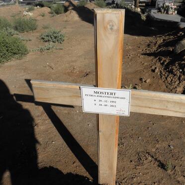 MOSTERT Petrus Johannes Edward 1952-2012