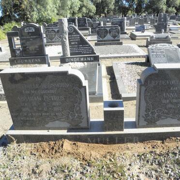 MULLER Abraham Petrus 1897-1968 &amp; Anna Johanna BRITS 1899-1974