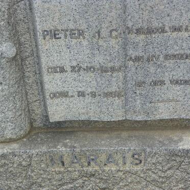 MARAIS Pieter J.G. 1894-1962