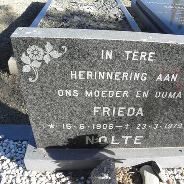 NOLTE Frieda 1906-1979