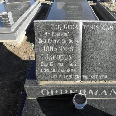 OPPERMAN Johannes Jacobus 1915-1979