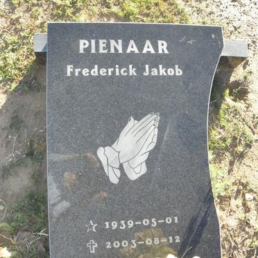 PIENAAR Frederick Jakob 1939-2003