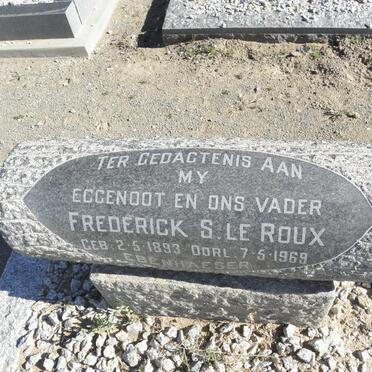 ROUX Frederick S.,Le 1893-1969 