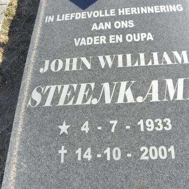 STEENKAMP John William 1933-2001