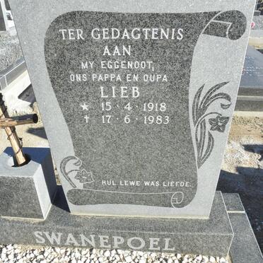 SWANEPOEL Lieb 1918-1983