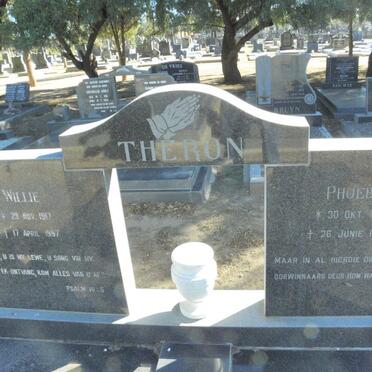 THERON Willie 1917-1997 &amp; Phoebe 1917-1976