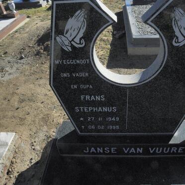 VUUREN Frans Stephanus, Janse van 1949-1995