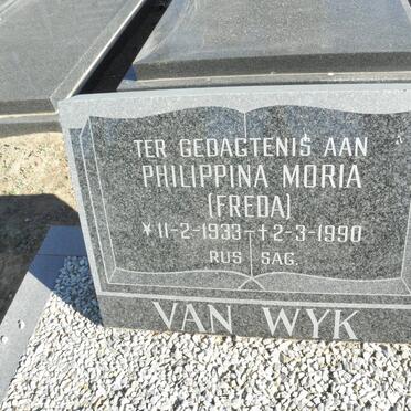 WYK Philippina Moria, van 1933-1990