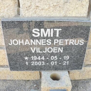 SMIT Johannes Petrus Viljoen 1944-2003